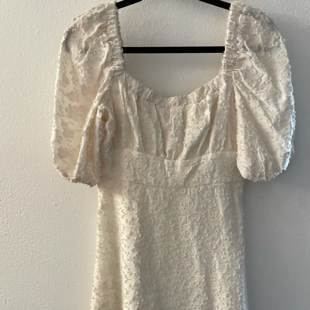 ZARA White Mini Dress SZ M